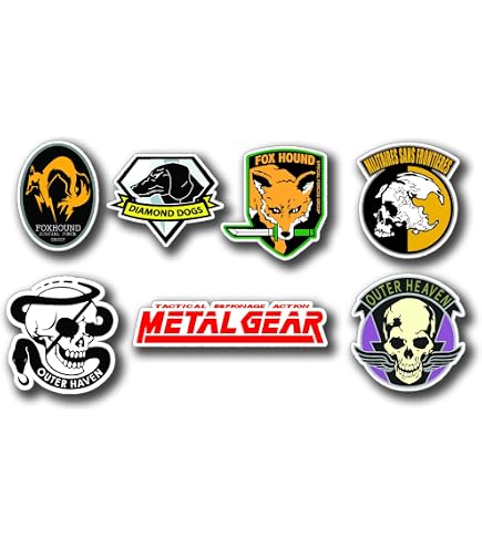 Amazon.com: FOX Hound Logo - Metal Gear Solid - Vinyl Decal